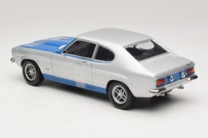 Ford Capri RS2600 Mk1 Silver Blue Minichamps 1:18 150089072 Метал — снимка 5 от 6