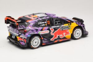 Ford Puma Rally1 #13 G. Munster / L. Louka Rally Monte Carlo 2025 IXO 1:18 18RMC231B Метал — снимка 2 от 6