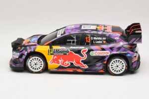 Ford Puma Rally1 #13 G. Munster / L. Louka Rally Monte Carlo 2025 IXO 1:18 18RMC231B Метал — снимка 3 от 6