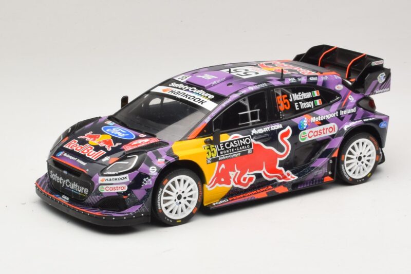 Ford Puma Rally1 #55 J. McErlean / E. Treacy Rally Monte Carlo 2025 IXO 1:18 Ford Puma Rally1 #55 J. McErlean / E. Treacy Rally Monte Carlo 2025 IXO 1:18 18RMC231A Метал