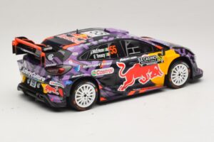 Ford Puma Rally1 #55 J. McErlean / E. Treacy Rally Monte Carlo 2025 IXO 1:18 18RMC231A Метал — снимка 2 от 6