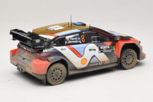 Hyundai i20 N Rally1 #8 O. Tanak / M. Jarveoja Safari Rally Kenya 2025 IXO 1:18 18RMC247A Метал — снимка 2 от 6