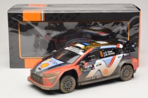 Hyundai i20 N Rally1 #8 O. Tanak / M. Jarveoja Safari Rally Kenya 2025 IXO 1:18 18RMC247A Метал — снимка 6 от 6