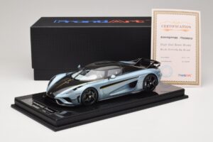 Koenigsegg Regera Син Карбонов Пакет FrontiArt 1:18 F079-173 Смола — снимка 7 от 7