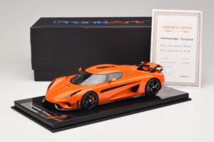 Koenigsegg Regera Оранжев Карбонов Пакет FrontiArt 1:18 F071-153 Смола — снимка 7 от 7
