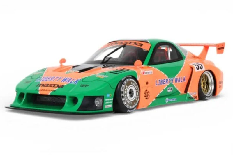 Mazda RX-7 FD3S LB-Works LB Super Silhouette Renown Bi-Color GT Spirit 1:18 GT568 Смола