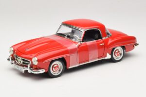 Mercedes 190 SL W121 Купе Червен ERTL 1:18 7465 Метал
