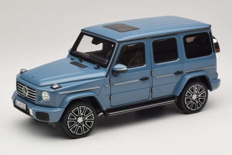 Mercedes G-Class W465 Vintage Blue Norev 1:18 183034 Метал