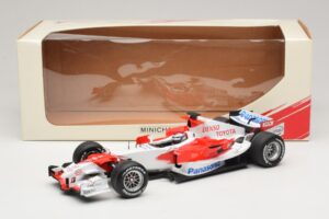 Panasonic Toyota Racing TF106 #11 J. Trulli 2006 Minichamps 1:18 AM59558L Метал — снимка 7 от 7