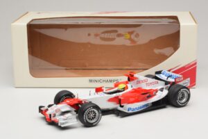 Panasonic Toyota Racing TF106 #12 R. Schumacher 2006 Minichamps 1:18 AM59557K Метал — снимка 7 от 7