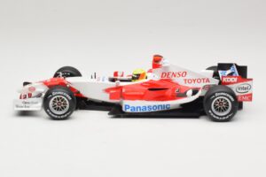Panasonic Toyota Racing TF106 #12 R. Schumacher Presentation 2006 Minichamps 1:18 AM59553G Метал — снимка 3 от 6