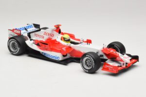 Panasonic Toyota Racing TF106 #12 R. Schumacher Presentation 2006 Minichamps 1:18 AM59553G Метал — снимка 4 от 6