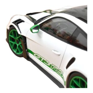 Porsche 911 992 GT3 RS Tribute to Carrera RS Бял Python Green Norev 1:12 127535 Метал — снимка 4 от 4