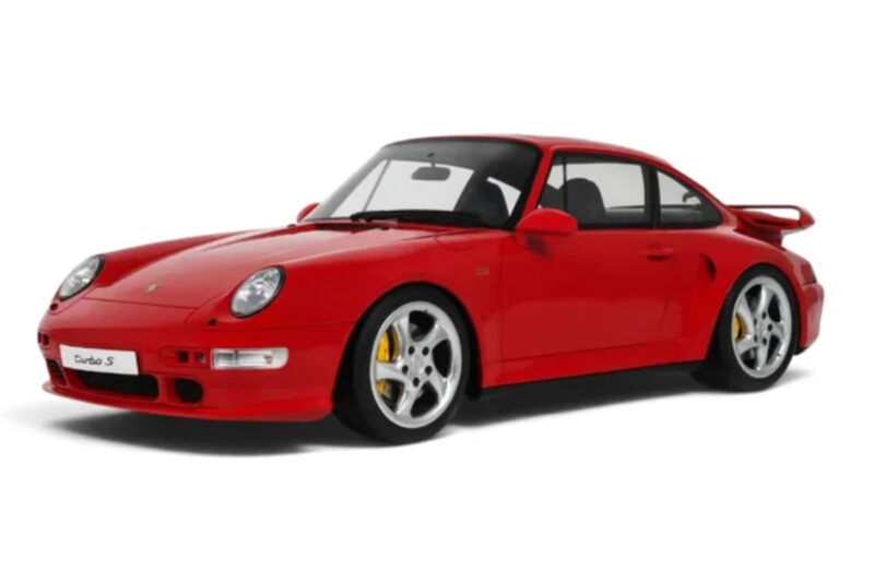 Porsche 911 993 Turbo S Indian Red GT Spirit 1:12 GT556 Смола