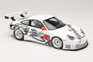Porsche 911 996 GT3 RSR Бял 2005 Minichamps 1:18 WAP02160215 Метал — снимка 6 от 8
