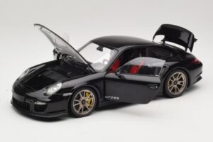 Porsche 911 997 GT2 RS Черен Minichamps 1:18 100069401-O Метал — снимка 2 от 8