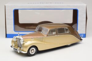 Rolls-Royce Silver Wraith Empress by Hooper Кафяв & Златист MCG 1:18 MCG18000 Метал — снимка 6 от 6