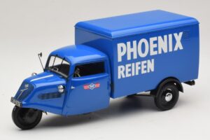 Tempo Hanseat Триколесен Ван Phoenix Blue Minichamps 1:18 180099040 Метал