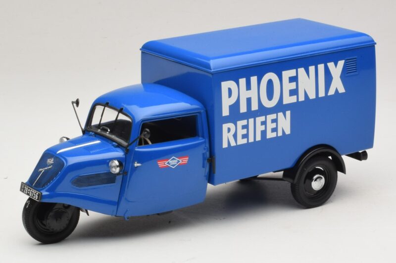 Tempo Hanseat Триколесен Ван Phoenix Blue Minichamps 1:18 180099040 Метал