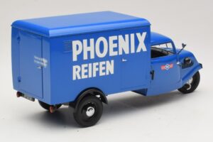 Tempo Hanseat Триколесен Ван Phoenix Blue Minichamps 1:18 180099040 Метал — снимка 2 от 6