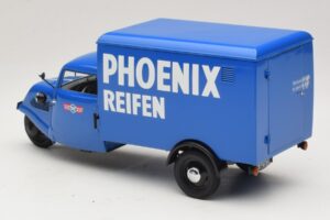 Tempo Hanseat Триколесен Ван Phoenix Blue Minichamps 1:18 180099040 Метал — снимка 5 от 6