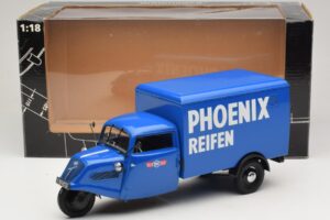 Tempo Hanseat Триколесен Ван Phoenix Blue Minichamps 1:18 180099040 Метал — снимка 6 от 6