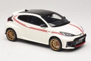 Toyota GR Yaris TGR Italy Лимитирано Издание Pure White Otto 1:18 OT1183 Смола — снимка 4 от 6