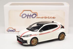 Toyota GR Yaris TGR Italy Лимитирано Издание Pure White Otto 1:18 OT1183 Смола — снимка 6 от 6