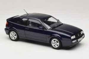 Volkswagen Corrado VR6 Aqua Blue Metallic Лимитирана Серия Norev 1:18 188660 Метал — снимка 6 от 8