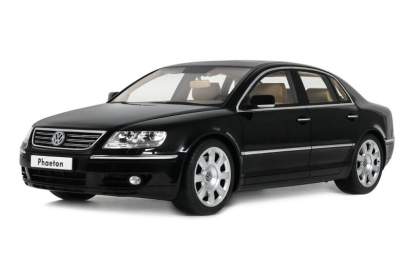 Volkswagen Phaeton 3D 6.0 W12 Черен Otto 1:18 Volkswagen Phaeton 3D 6.0 W12 Черен Otto 1:18 OT1266 Смола