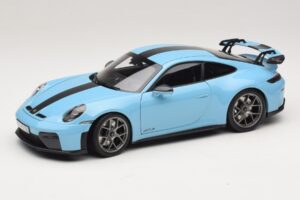 Porsche 911 992.2 GT3 Weissach Package Gulf Blue Norev 1:18 187000 Метал