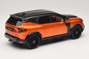 Dacia Duster Mk3 Redust Sport 4x2 Hybrid Metallic Orange Otto 1:18 OT1316 Смола — снимка 2 от 6