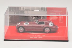 Alfa Romeo 8C 2900B #19 R. Sommer / C. Biondetti 24 Hours of Le Mans Winner 1938 Minichamps 1:43 403120473 Метал — снимка 4 от 4