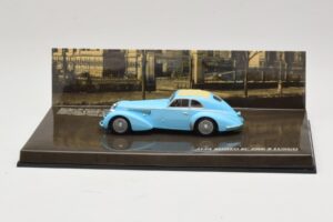 Alfa Romeo 8C 2900B Lungo Светлосин Minichamps 1:43 436120420 Метал