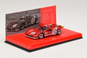 Alfa Romeo T33/3 #10 R. Stommelen / N. Galli ADAC 1000km Nurburgring 1971 Без Външна Кутия Minichamps 1:43 436711210-R1 Метал — снимка 2 от 4