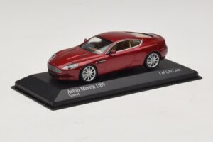 Aston Martin DB9 Червен Металик Minichamps 1:43 400137340 Метал — снимка 2 от 4