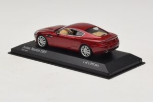 Aston Martin DB9 Червен Металик Minichamps 1:43 400137340 Метал — снимка 3 от 4
