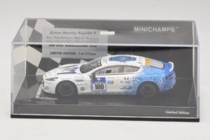 Aston Martin Rapide S #100 Bez / Schubauer 24 Hours of Nurburgring 2013 Minichamps 1:43 437131300 Метал — снимка 4 от 5
