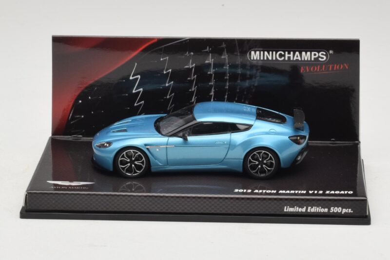 Aston Martin V12 Zagato Alba Blue Minichamps 1:43 Aston Martin V12 Zagato Alba Blue Minichamps 1:43 437137222 Метал