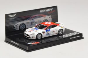 Aston Martin V8 Vantage #72 24 Hours of Nurburgring 2009 Minichamps 1:43 437091372 Метал — снимка 2 от 5