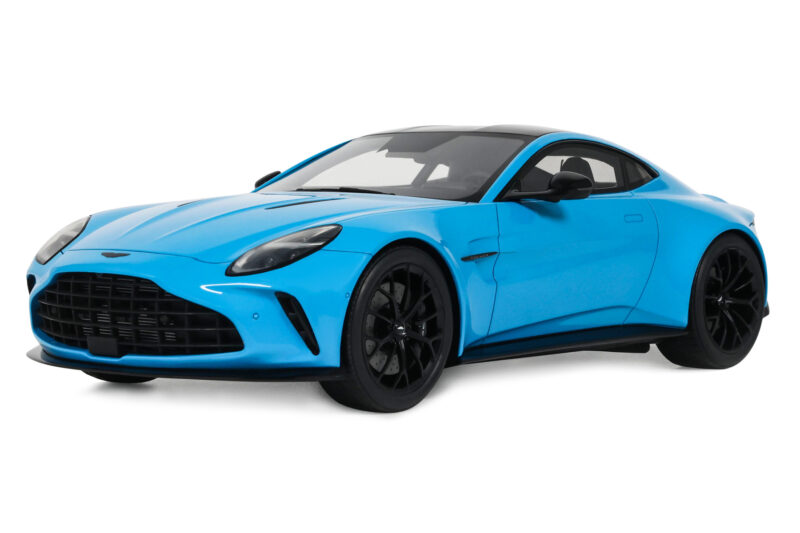 Aston Martin Vantage Elwood Blue GT Spirit 1:18 Aston Martin Vantage Elwood Blue GT Spirit 1:18 GT1008 Смола