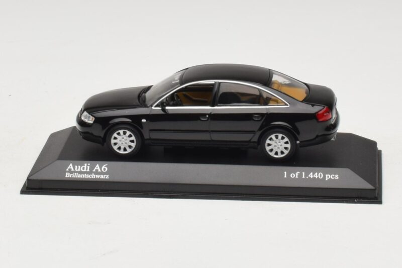 Audi A6 C5 Черен Minichamps 1:43 Audi A6 C5 Черен Minichamps 1:43 430010200 Метал