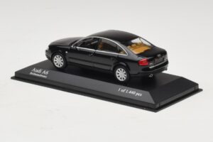 Audi A6 C5 Черен Minichamps 1:43 430010200 Метал — снимка 3 от 4