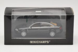 Audi A6 C5 Черен Minichamps 1:43 430010200 Метал — снимка 4 от 4