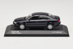Audi A6 C5 Син Металик Minichamps 1:43 430010201 Метал
