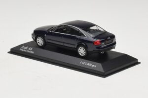 Audi A6 C5 Син Металик Minichamps 1:43 430010201 Метал — снимка 3 от 4