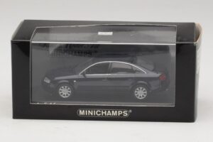 Audi A6 C5 Син Металик Minichamps 1:43 430010201 Метал — снимка 4 от 4