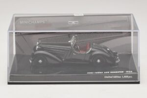 Audi Front 225 Roadster Черен Minichamps 1:43 437019131 Метал — снимка 4 от 5