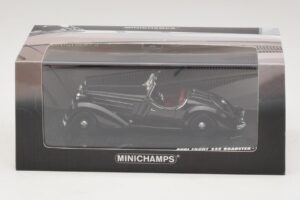 Audi Front 225 Roadster Черен Minichamps 1:43 437019131 Метал — снимка 5 от 5