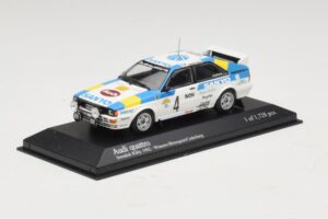 Audi Quattro #4 S. Blomqvist / B. Cederberg Rally Sweden Winner 1982 Minichamps 1:43 430821904 Метал — снимка 2 от 4